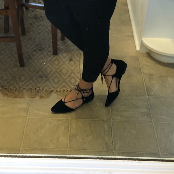 JESSICA SIMPSON laceup flats - Picture 4 of 4